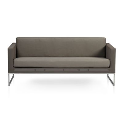 Dune Sofa with Sunbrella Taupe Cushion