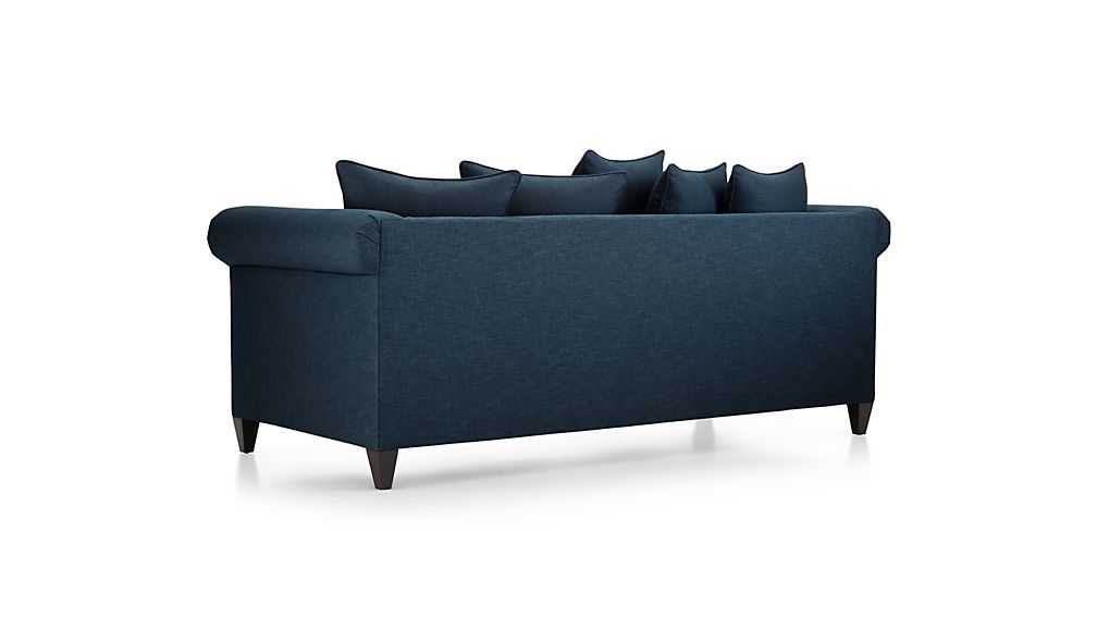 Durham Sofa Sapphire Crate and Barrel