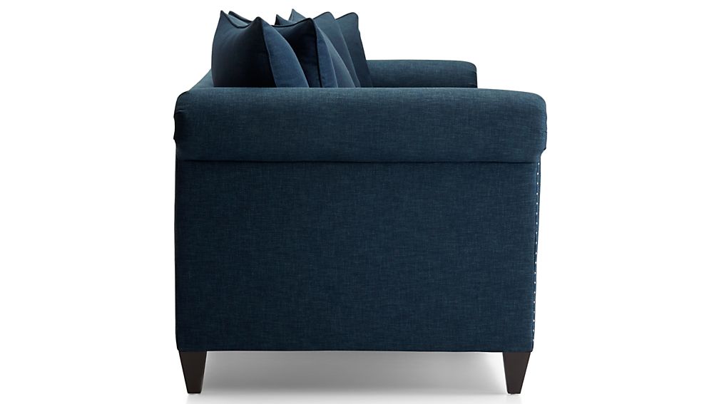 Durham Sofa Sapphire Crate and Barrel