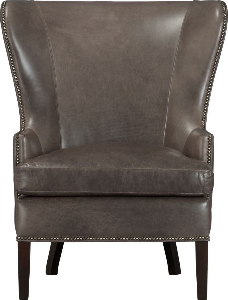 Dylan Leather Wingback Chair