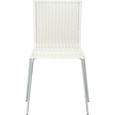 Kitchenette White Stack Chair