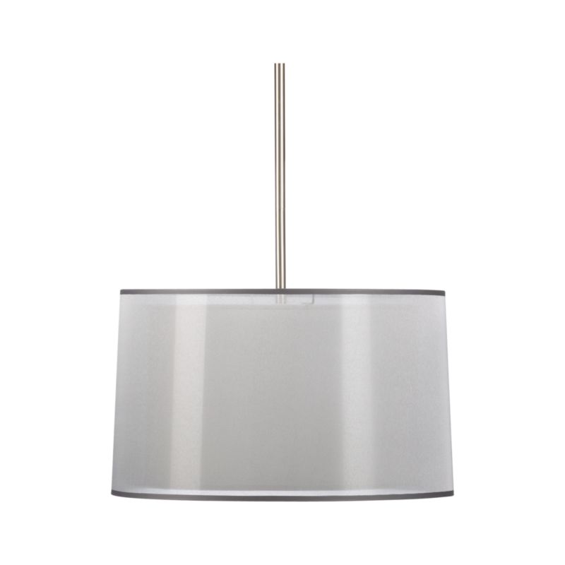 Eclipse Silver Pendant Lamp