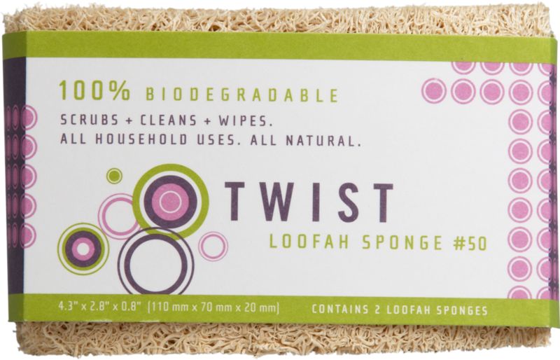 Set of 2 Loofah Sponges