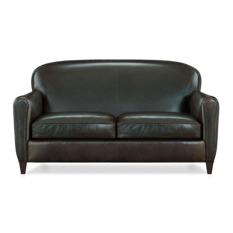 Leather Loveseat