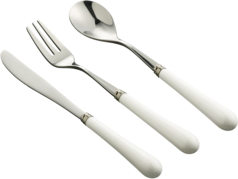 Elsa Spreader/Appetizer Fork/Demi Spoon