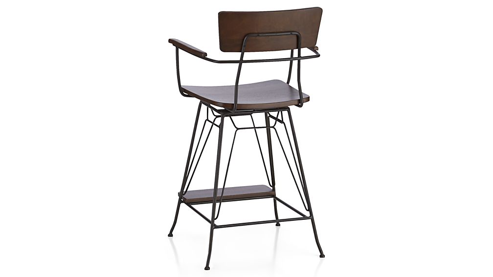 Elston Swivel Counter Stool Crate and Barrel