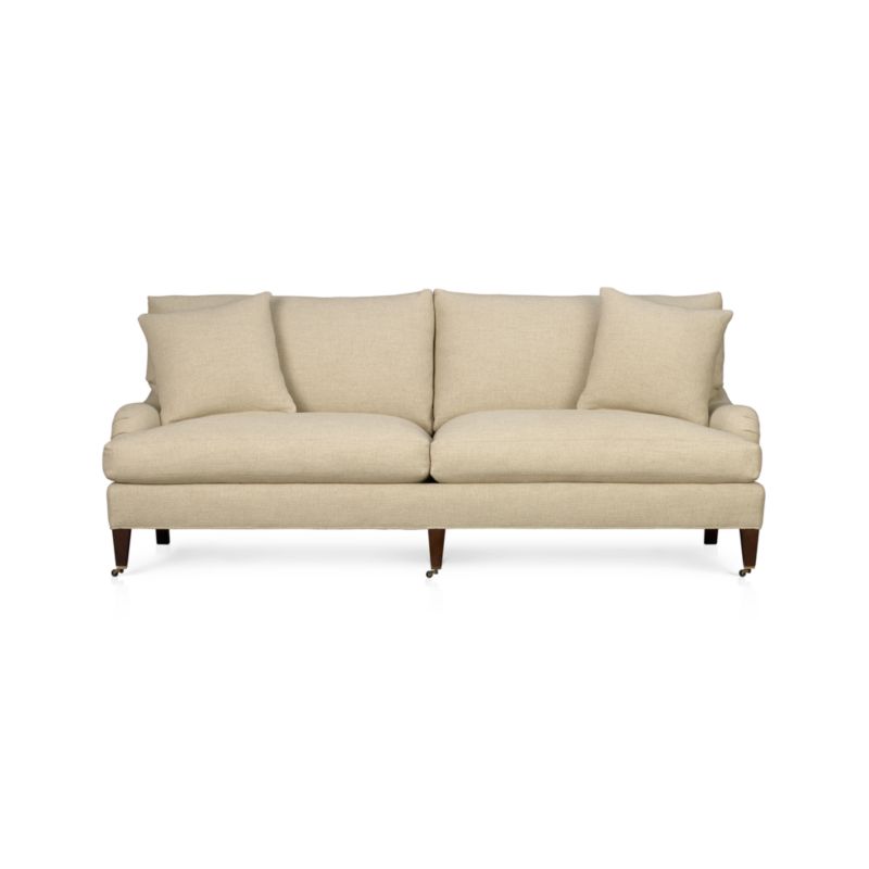 Essex Sofa with Casters Crate and Barrel