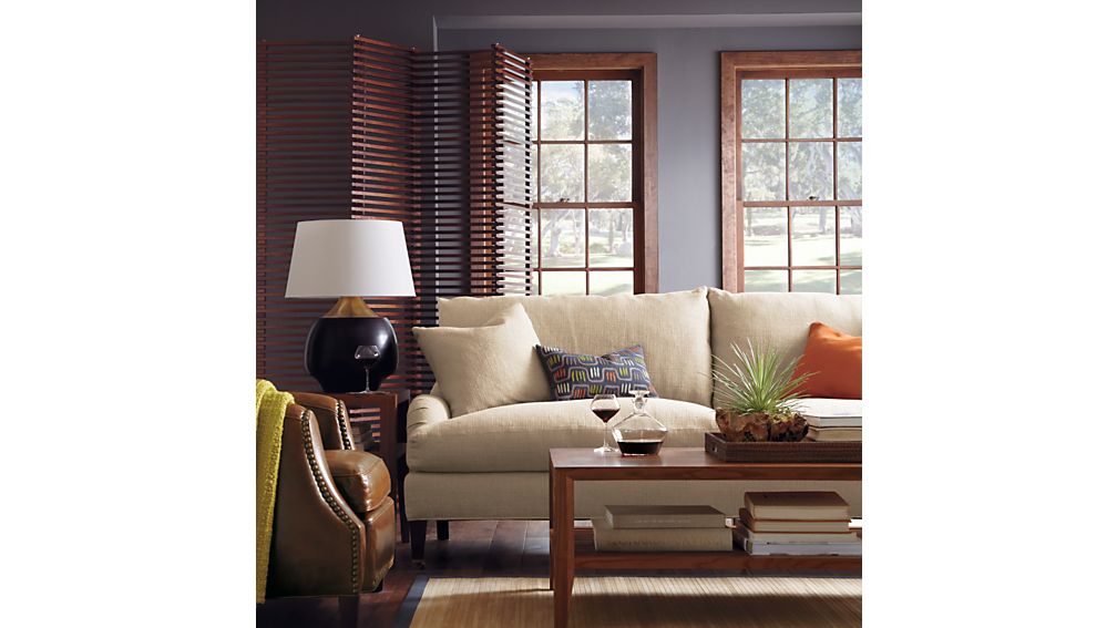 Essex Sofa with Casters Crate and Barrel