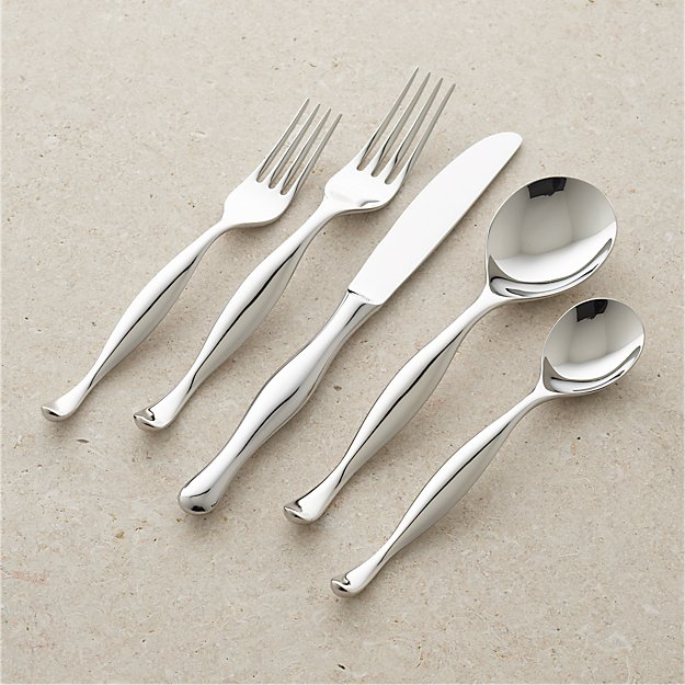 Eva Zeisel 20Piece Flatware Set Crate and Barrel