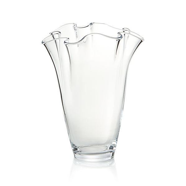 Evelyn Large Vase in Vases Crate and Barrel