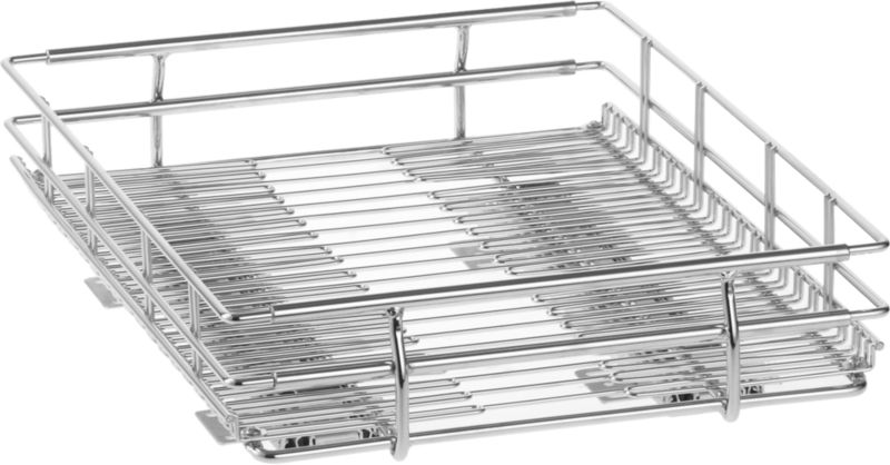 Medium Expandable Pull-Out Shelf. 11.875"-20"Wx15.875"Dx3"H
