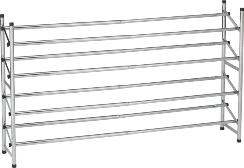 Set of 2 Expandable Shoe Rack
