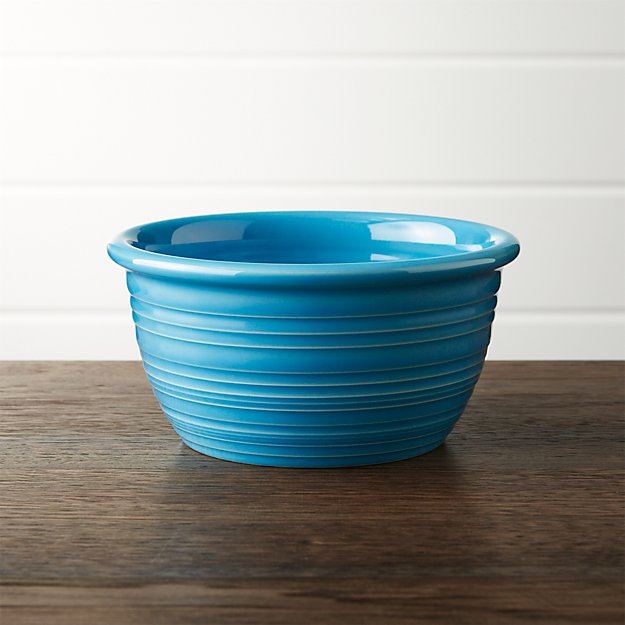 Farmhouse Aqua Cereal Bowl Crate and Barrel
