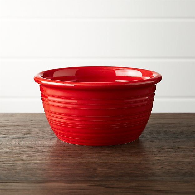 Farmhouse Red Cereal Bowl Crate and Barrel
