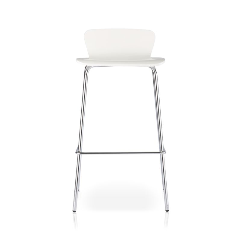 Felix 30" White Barstool