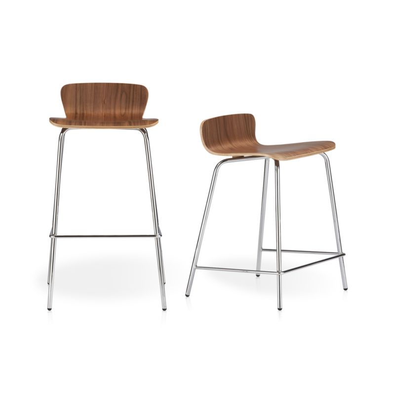 Felix Walnut Barstools