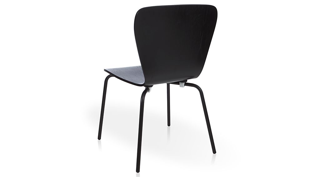 Felix Black Dining Chair Crate and Barrel