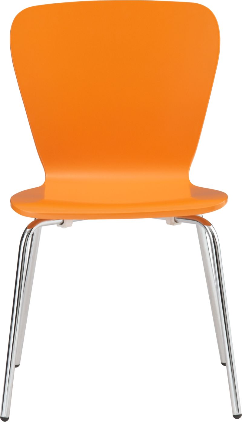 Felix Orange Side Chair