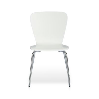 Felix White Side Chair