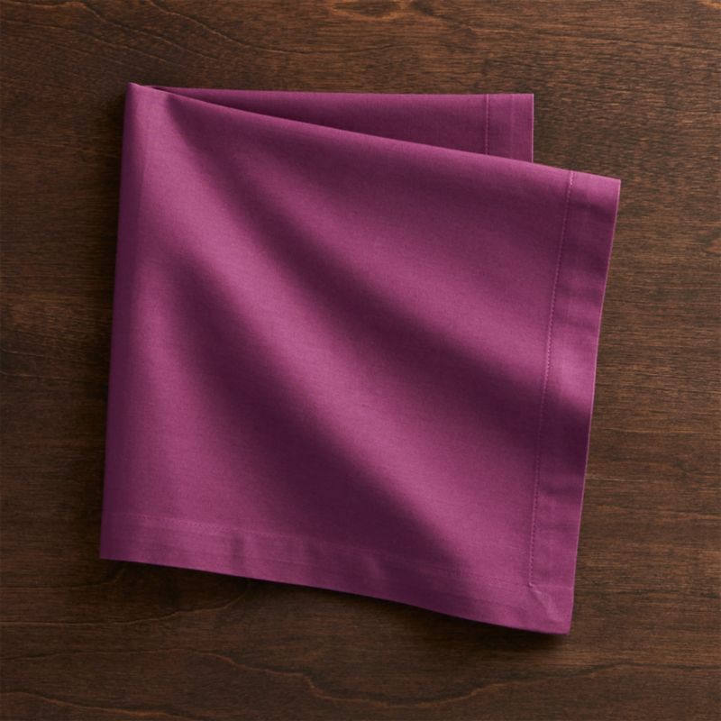 Fete Violet Cloth Napkin Crate and Barrel