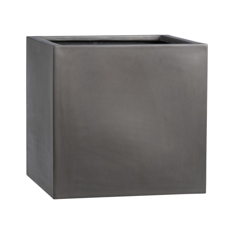 Fiberstone Large Grey Planter