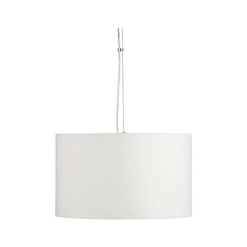 Finley Small White Pendant Lamp