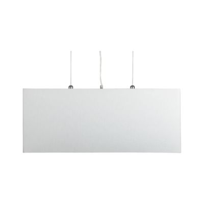 Finley White Rectangle Pendant Lamp