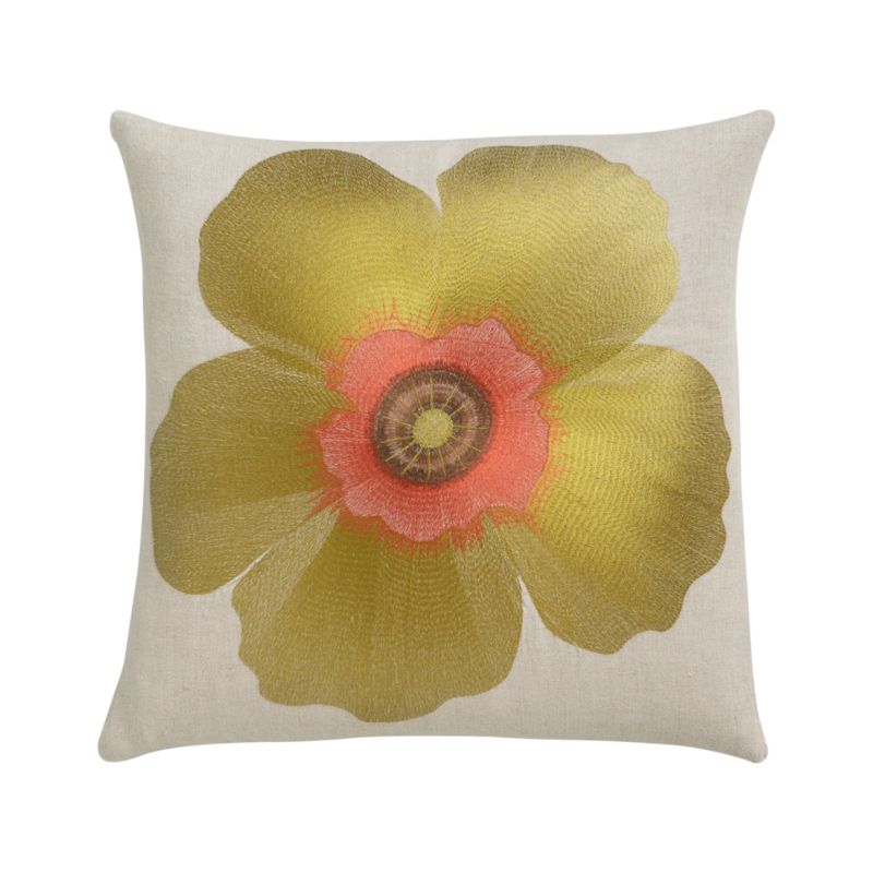 Fiori Chartreuse 20" Pillow