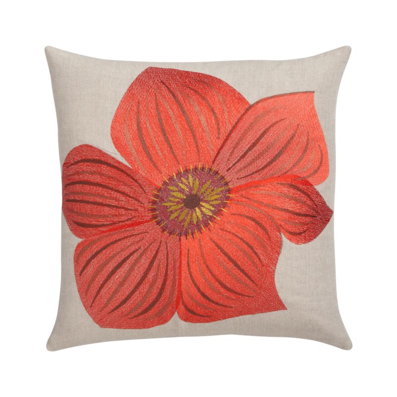 Fiori Coral 20" Pillow