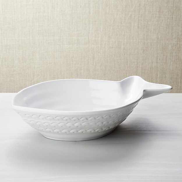 Fish Serve Bowl Crate and Barrel