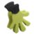 FiveFingerMgntClipsGrnOT11