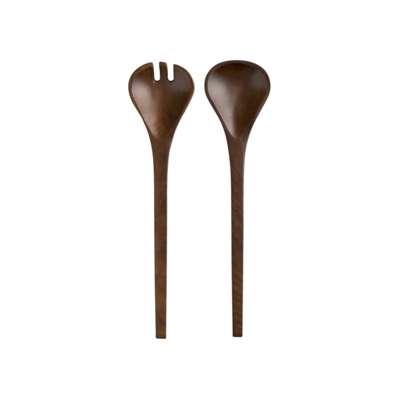 Bosco Mango Wood 2-Piece Salad Server Set