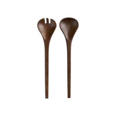 Bosco Mango Wood 2-Piece Salad Server Set