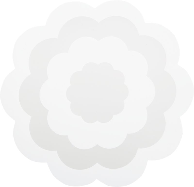 Fleur White Placemat