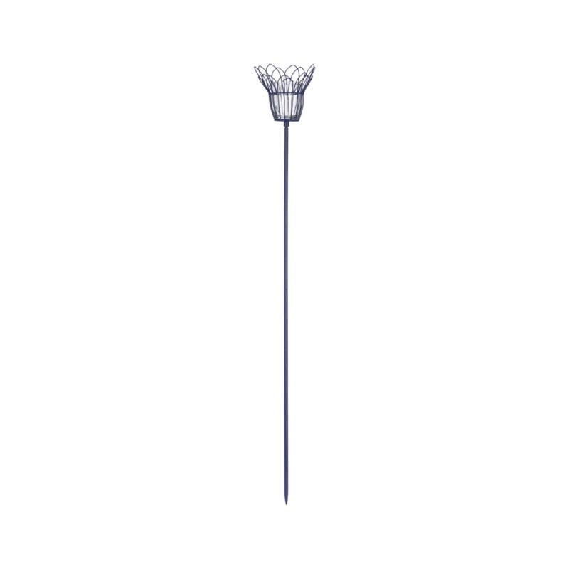 Blue Flower Garden Stake