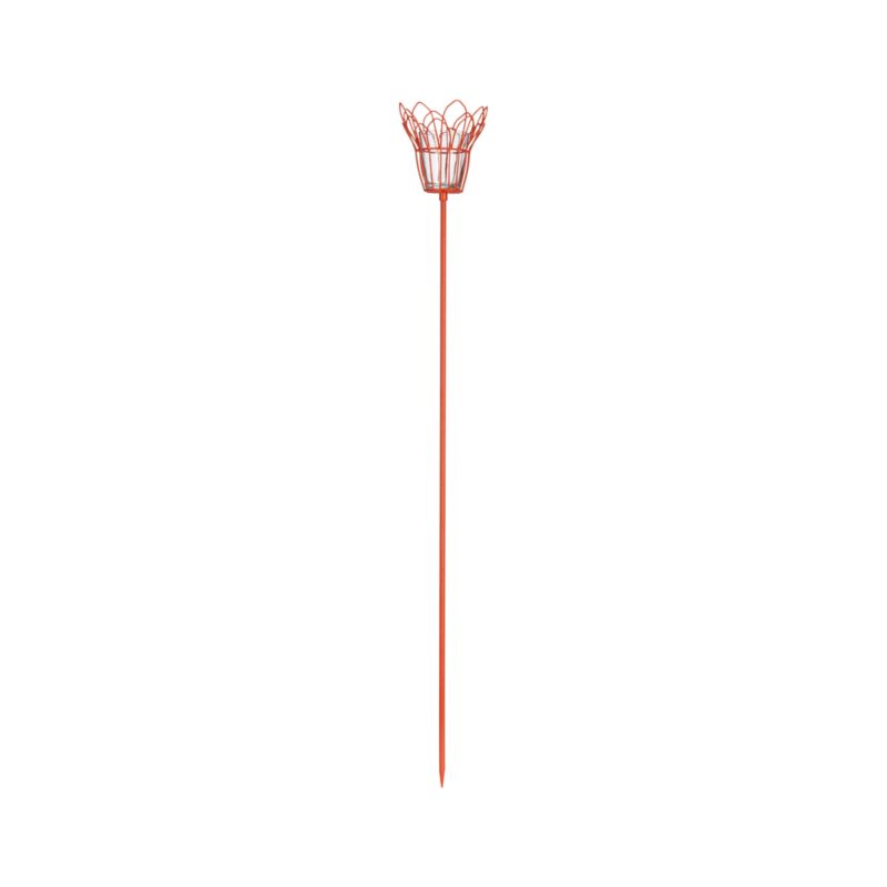 Orange Flower Garden Stake