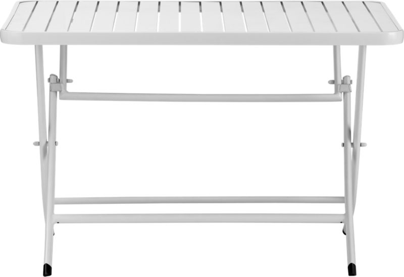 Foldaway White Dining Table