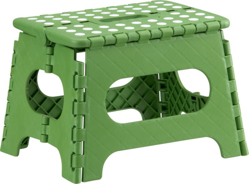 Folding Green Step Stool