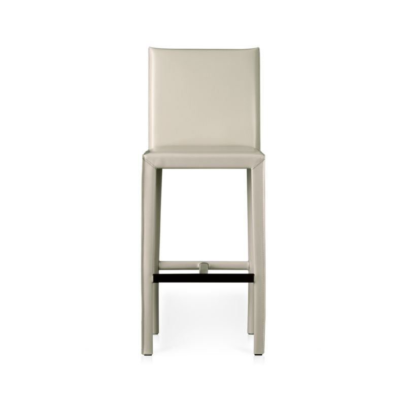 Folio Oyster Leather 30" Barstool