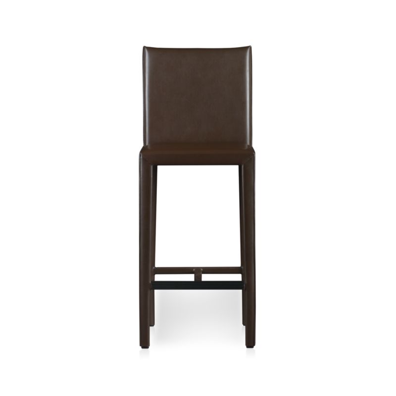 Folio Chocolate Leather 30" Barstool