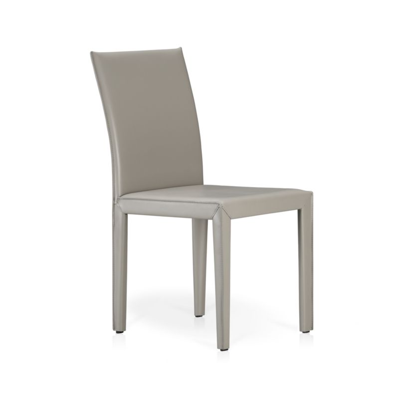 Folio Ash Leather Side Chair