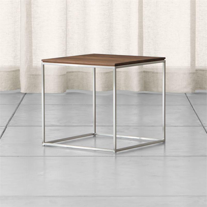 Frame Square Side Table Crate and Barrel