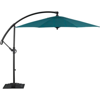 10 Round Juniper Free-Arm Umbrella with Base