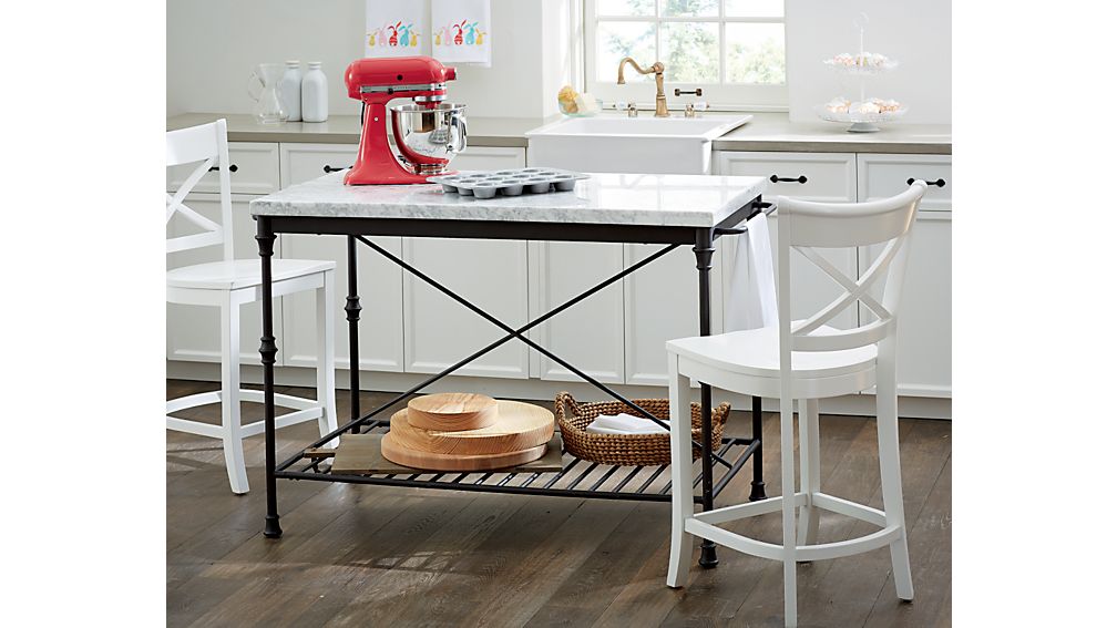 French Kitchen Island Crate and Barrel