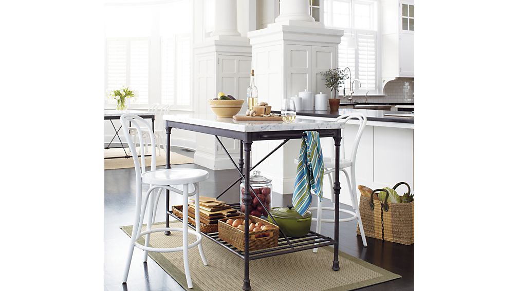 French Kitchen Island Crate and Barrel