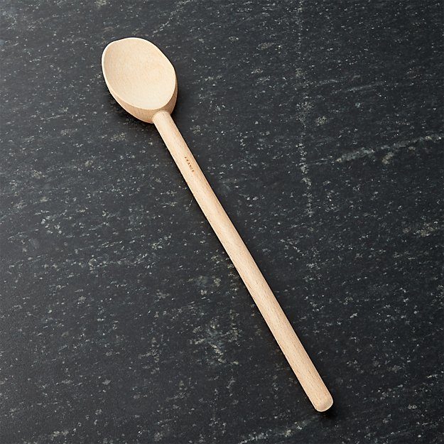 French Wooden Tasting Spoon Crate and Barrel
