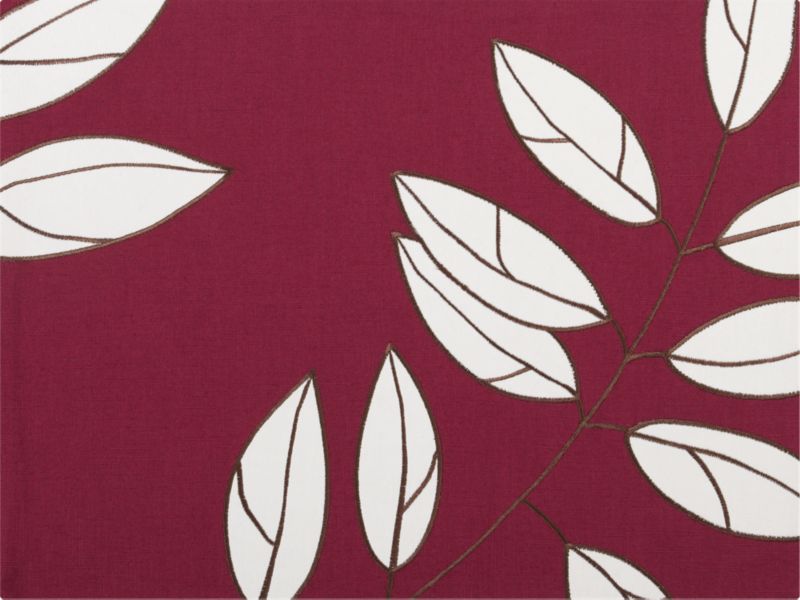 Fuchsia Leaves Placemat