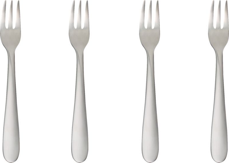 Set of 4 Fusion Appetizer Forks