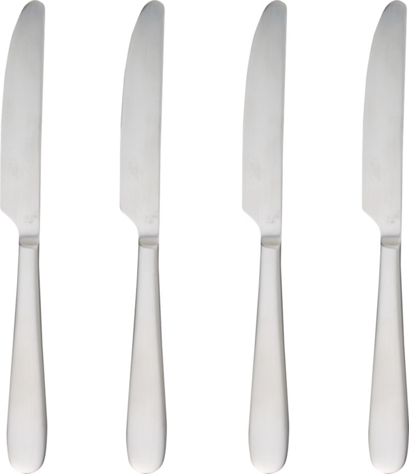 Set of 4 Fusion Dinner Knives