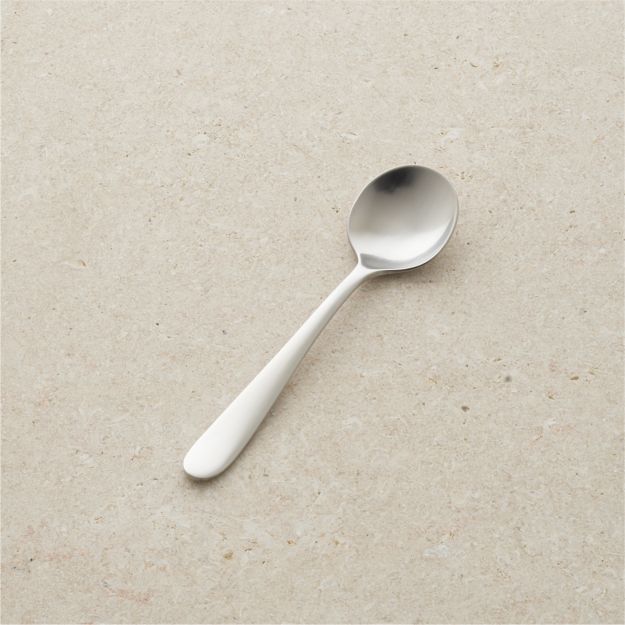 Fusion Soup Spoon + Reviews Crate and Barrel